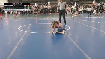 49 lbs Rr Rnd 1 - Gino Conicelli, Washington Twp - ESC vs Cameron Avery, Rabbit Wrestling Club - ESC