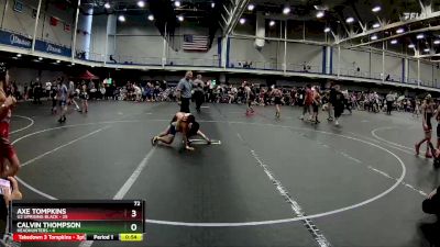 72 lbs Round 6 (10 Team) - Calvin Thompson, Headhunters vs Axe Tompkins, U2 Uprising Black