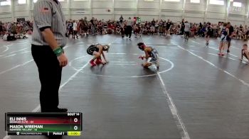 68 lbs Round 4 (8 Team) - Eli Innis, Brawler Elite vs Mason Wireman, Hammers Yellow