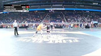 D4-138 lbs Cons. Round 3 - Carter Foster, Leslie vs Hunter Pant, White Pigeon