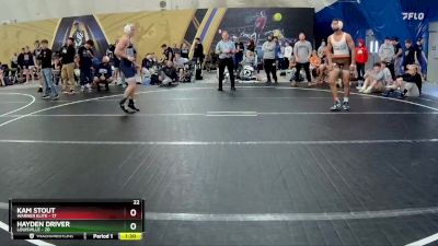 150 lbs Round 3 (8 Team) - Kam Stout, Warner Elite vs Hayden Driver, Louisville