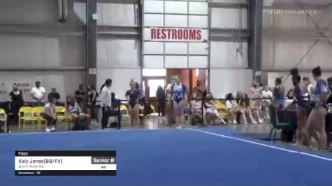 Kaly Jones(BB/FX) - Floor, Byers Roseville - 2021 Region 1 Women's Championships