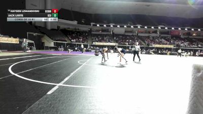 133 lbs Consi Of 16 #1 - Hayden Lewandoski, Connecticut vs Jack Liiste, Grand Canyon