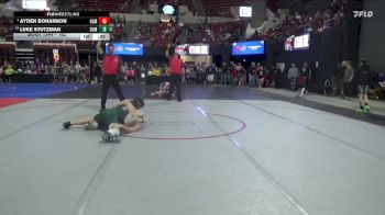 182 lbs 5th Place Match - Luke Stutzman, HUGHESVILLE SPARTANS vs Ayden Bohannon, Coyote Wrestling Club