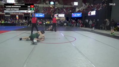 182 lbs 5th Place Match - Luke Stutzman, HUGHESVILLE SPARTANS vs Ayden Bohannon, Coyote Wrestling Club