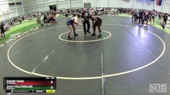 215 lbs Cons. Semi - Zach Vollmoeller, Durango vs Xavier Shaw, Silverado