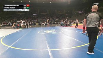 3A Boys 113 lbs 3rd Place Match - Hunter Gilbert, Banks Boys vs Grayson Hubbard, Willamina Boys