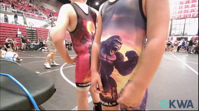 90 lbs Rr Rnd 2 - Cooper Vansyckle, Bridge Creek Youth Wrestling vs Tucker Moss, Blanchard Youth Wrestling Club
