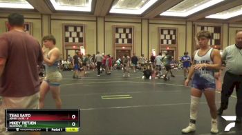 130 lbs Round 4 (6 Team) - Mikey Tietjen, BlueWave vs Teag Saito, Jersey Elite