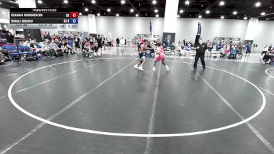 126 lbs Isaiah Harrison, Colorado vs Siraj Sidhu, California Blue
