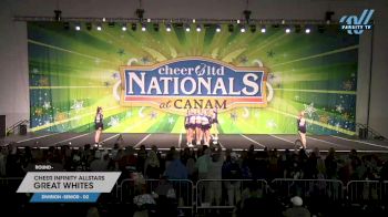 Cheer Infinity Allstars - Great Whites [2023 L4 Senior - D2] 2023 CANAM Grand Nationals