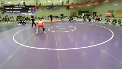160 A Cons. Round 4 - Sophia Bassino, Northern Michigan vs Taylor Graveman, North Central (IL)