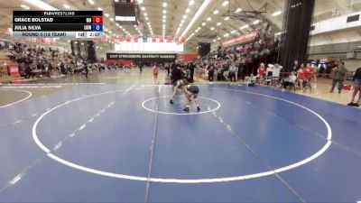 117 lbs Round 3 (12 Team) - Grace Bolstad, Marymount vs Julia Silva, Liberty University