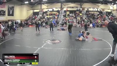 64 lbs Round 3 - Reagan Parrish, Legacy Elite Wrestling vs Will Smith, Carolina Reapers