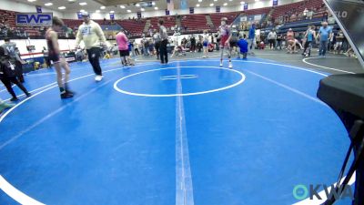 80 lbs Rr Rnd 4 - Chisum Roper, Clinton Youth Wrestling vs William Craig, Cowboy Wrestling