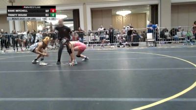 94 lbs Semifinal - Rane Mitchell, Bay Area Dragons WC vs Trinity Rouse, 951 Wc