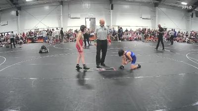 84 lbs Round 1 (6 Team) - Mason Steinhauser, Level Up Wrestling Club vs Jackson Milot, Backyard Bullies Wrestling Club