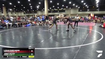 175 lbs Round 4 (6 Team) - Logan Rawlinson, Team Chattanooga vs Airen McCoy, Techfall Black