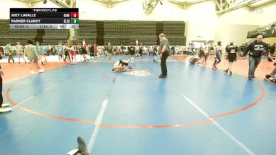 85 lbs Rr Rnd 5 - Joey LaValle, Edge Wrestling vs Parker Clancy, Clearview MS