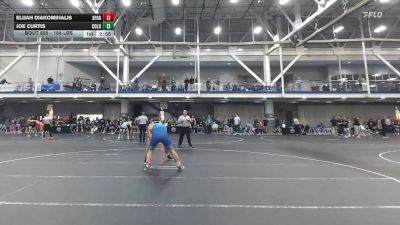 184 lbs Quarterfinal - Elijah Diakomihalis, Spartan Wrestling Club - UnAttached vs Joe Curtis, Columbia