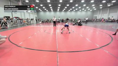 90 lbs Rr Rnd 2 - Luca Padilla, The 610 - EL vs Roland Maddux, Team RJN Green - EL