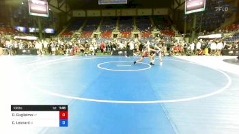 106 lbs Cons 64 #2 - Dario Guglielmo, New York vs Carson Leonard, Idaho