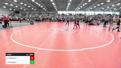 170 lbs Consi Of 16 #2 - Abe Stolbach, MD vs Jovanny Gonzalez, VA