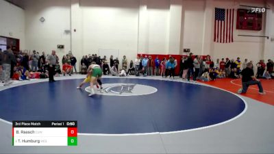 125 lbs 3rd Place Match - Trevor Humburg, Westfield vs Brock Raasch, Carmel USA Wrestling