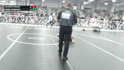 145 lbs Round Of 128 - Brandon Higgins, GA vs Tensei Thompson, ID
