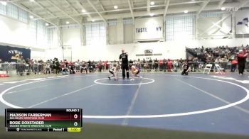 71-72 lbs Round 2 - Madison Farberman, BGA Bears Wrestling Club vs Rosie Doxstader, Golden Knights Wrestling Club