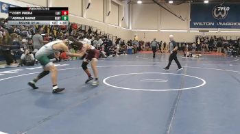 138 lbs Round Of 32 - Cody Preka, East Lyme/Norwich Tech vs Adrian Saenz, Maloney