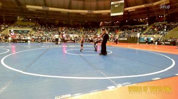 40 lbs Round Of 16 - Ali Hughes, Ready RP Nationals vs Jayden Alarcon, Adams City