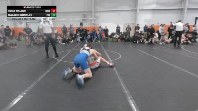 120 lbs Round 3 (10 Team) - Teige Haller, Neighborhood Wrestling vs Malachi Hundley, Prodigy
