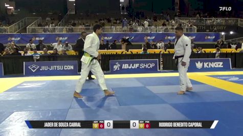 Rodrigo Benedito Caporal vs Jader De Souza Cabral 2026 Pan Jiu Jitsu IBJJF Championship