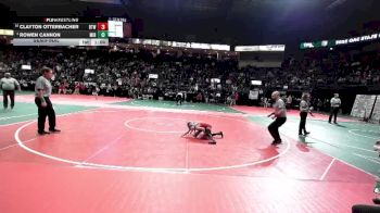 71 lbs Semifinal - Rowen Cannon, MIRA vs Clayton Otterbacher, BTWA