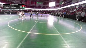 150 lbs Cons. Round 4 - Lucas Tryborn, Owyhee vs Christian Egginton, Meridian