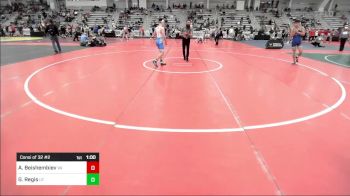 138 lbs Consi Of 32 #2 - Abai Beishembiev, VA vs Gavin Regis, UT