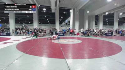 48 lbs Champ. Round 2 - Mick Dobbs, Interior Grappling Academy vs Xavier Seabury, North Babylon Athletic Club