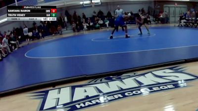 125 lbs Round 4 (8 Team) - Santana Ramon, Southwestern Michigan Community College vs Truth Vesey, Harper College