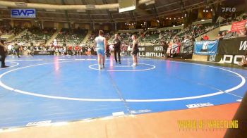 130 lbs Consolation - Jasper Loughran, MN Elite vs Graham Padgett, Powerhouse Comanche OK