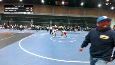 144 lbs Champ. Round 1 - Neal McIntyre, Churchill County vs Drake Anderson, North Eugene