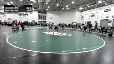 165 lbs Cons. Round 2 - Jacob Durocher, Unattached vs Conner Johnston, Central Missouri