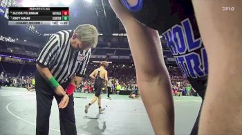 D1-106 lbs Champ. Round 1 - Joey Hahn, Clarkston vs Jacob Feldman, Northville