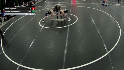 106 lbs Semis & 1st Wrestleback (8 Team) - Ryan Hoehne, Battle Creek vs Dylan Hernandez, Minden