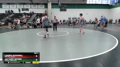 150 lbs Cons. Round 6 - Landen Mcdowell, Park Hill South vs Matthew Snyder, Prodigy Wrestling