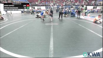 55 lbs 3rd Place - River Coffelt, Bridge Creek Youth Wrestling vs Arthur Brashears, Piedmont