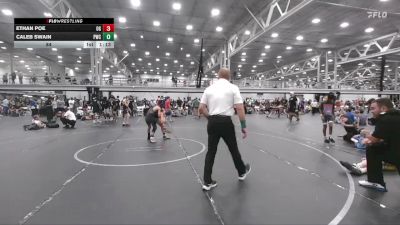 84 lbs Round 4 (10 Team) - Caleb Swain, Pride WC vs Ethan Poe, Ohio Gold