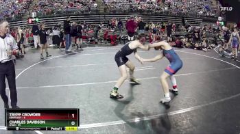 112 lbs Round 4 (6 Team) - Charles Davidson, Utah vs Trypp Crowder, Kentucky