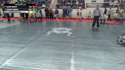 80_B lbs Consi Of 8 #2 - Gavin Smith, Titusville vs Joseph Bibro, Wissahickon