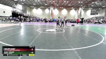 120A Quarterfinal - Jaylen Sleet, Christian Brothers College vs Rudy Rojas, Broken Arrow